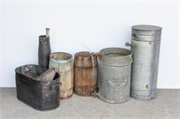NAIL KEGS, CANS ETC.