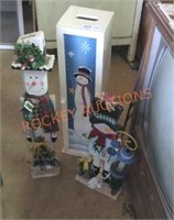 snowmen decor lot