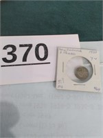 New Zealand 3 Pence - 1933 Sil