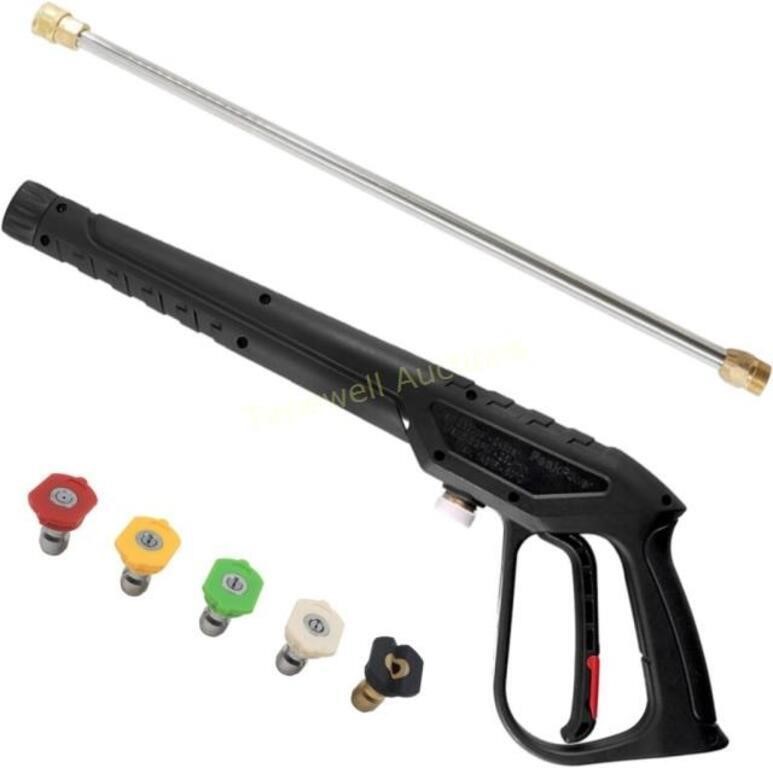 Washer Gun with Wand  5 Nozzles  36  3600 PSI