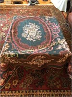 Tapestry type blanket