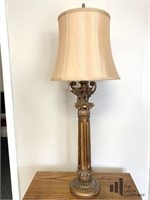 Tall Elephant Lamp with Shade