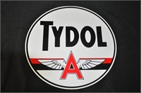 12" dia "Tydol" vinyl decal (petroliana)