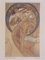 Alphonse Mucha, Dancing Lady-Anniversary Art Print
