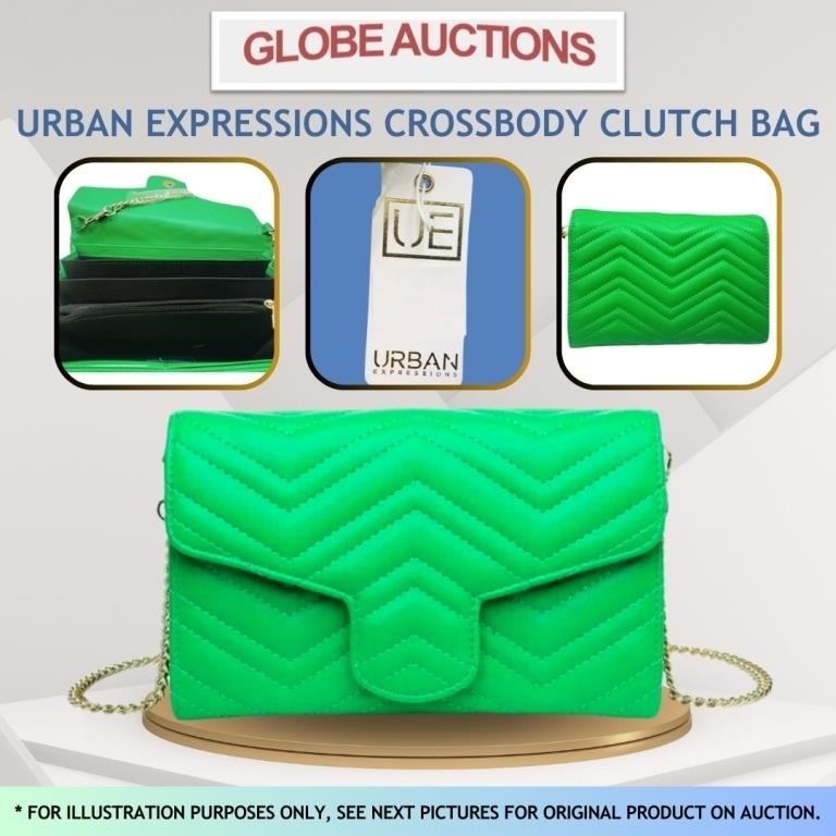 BRAND NEW URBAN EXPRESSIONS CROSSBODY CLUTCH BAG