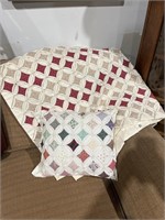 Quilt and pillow