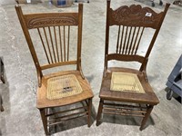 Pair of chairs damaged