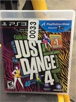 PS3 Just Dance 4 Game**