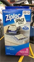 Ziplock Space Bag 5 suitcase travel bags