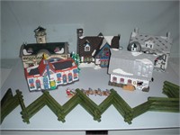 Snow Village Dept 56-Building-Santa-1 Lot