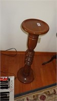 wooden plant stand 33 tall