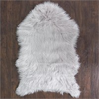 Area Rug Faux Fur Sheepskin Decorative Chair Sofa