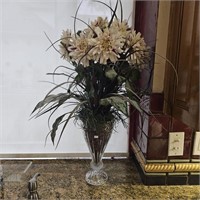 Godinger Shannon Crystal Floral Vase Centerpiece