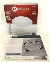 MAXIMUS 100W CEILING LIGHT, AND STYLE DIGITAL