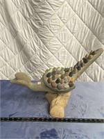 Concrete Road Runner, 14" tall, approx 22" long