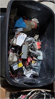 Tote of Electrical Components