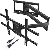 BONTEC TV Wall Mount with Extra Long Articulated