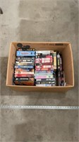 Assorted vhs tapes