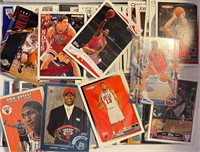 LOT OF APPROX 70 VINTAGE CHICAGO BULLS CARDS