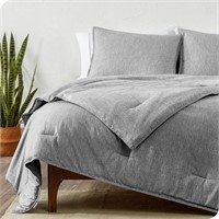 Bare Home Comforter Set - Queen Size - U