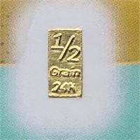 1/2 GRAIN .999 FINE GOLD BENCHMARK