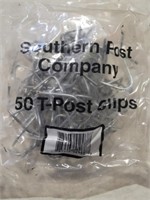 50 Pack - T Post Clips