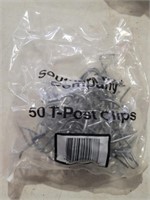 50 Pack - T Post Clips