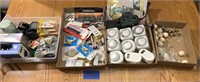 Household : timers, knobs , batteries, traps ,
