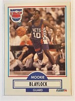 MOOKIE BLAYLOCK FLEER CARD-NETS