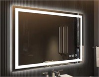 Rectangular Frameless LED Light Anti-Fog Wall