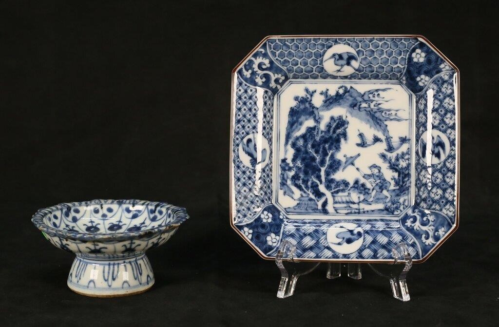 2 Pieces Chinese & Japanese Porcelain