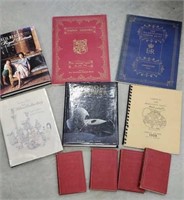 Box of miscellaneous books including Winston