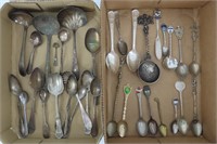 Collectors Spoons and Plated Flatware