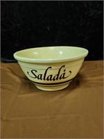 McCoy salad bowl approx 10 inches diameter