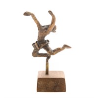 Attributed to Yvonne Backus. Ballerina bronze