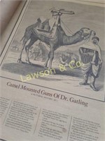 “CAMEL MOUNTED GUNS OF DR. GATLING" ENGRAVED/LITH