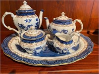 Booths England "Real Old Willow" A 8025 Tea Set