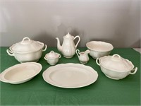 8 Wedgwood Queens Shape Serving Pieces