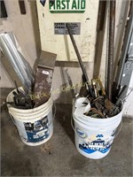 (2) Buckets Of Tools & More