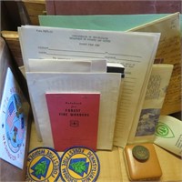 PA Forest Fire Warden Books & Papers