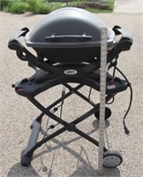 Weber Electric Grill on Stand