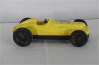Wind Up Plastic Race Car (Made In Canada)