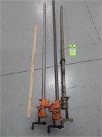 3 Bar clamps; 42", 48" and 52"