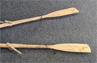Set of Wood Oars