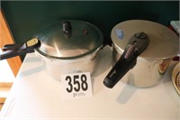 (2) Pressure Cookers (R6)
