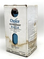 Choice Refrigerant R-421A (feels full)