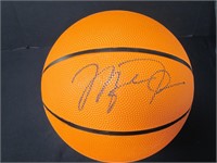 Michael Jordan Signed Basketball Heritage COA