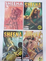 Sheena: Queen of the Jungle Comics, Lot of 4