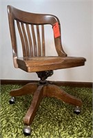 Wooden Desk Chair