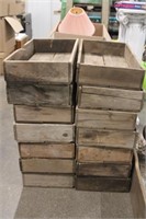 14 Wooden Boxes